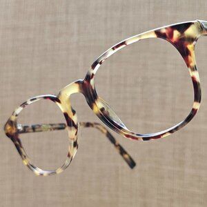 Warby Parker Eyeglasses Glasses Frame DOWNING 242 Brown Tortoise 48[]21 140